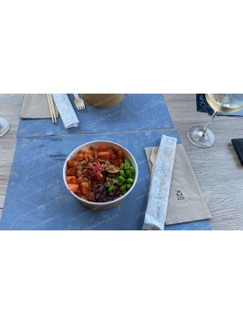 Busta personalizzata in carta kraft certificata alimenti 4×24,5 cm, minimo 12 000 pezzi Busta personalizzata in carta kraft certificata alimenti 4×24,5 cm, minimo 12 000 pezzi