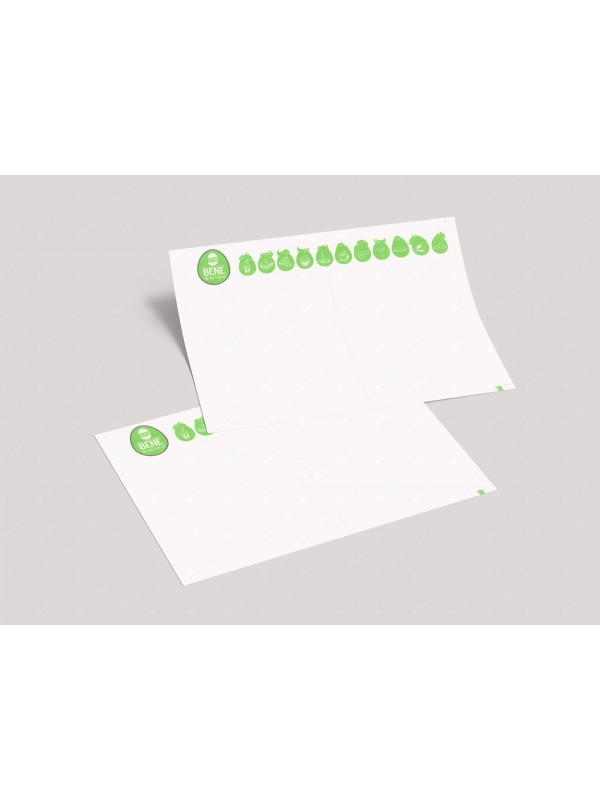 Tovagliette di carta bianca goffrata 33x40 cm, personalizzate con stampa flexografica a 1 colore per hotel e ristoranti Tovagliette di carta bianca goffrata 33x40 cm, personalizzate con stampa flexografica a 1 colore per hotel e ristoranti