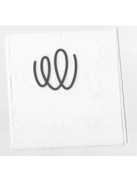 Tovagliolo in ovatta di cellulosa 2 veli formato aperto 24×24 cm, piega 1/4, per hotel e locali professionali