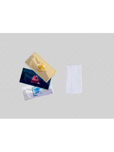 Salvietta lavamani compostabile 7×14 cm con logo personalizzato 1 colore – scegli tra 15 essenze-